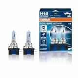 Osram COOL BLUE® INTENSE H15, +20% mehr Helligkeit, bis zu 3.700K, Halogen-Scheinwerferlampe, LED-Look, Duo Box (2 Lampen), 64176CBN-HCB