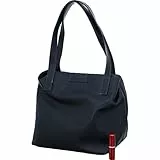 TOM TAILOR Miri zip Damen Shopper Umhängetasche Reißverschluss Groß Schwarz
