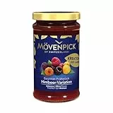 Mövenpick Gourmet-Frühstück Himbeer-Variation | Premium Fruchtaufstrich Kreation des Jahres | 55% Fruchtanteil | 250 g