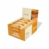 Bulk Macro Munch Proteinriegel | Gesalzenes Karamell | 12 x 62g | 20g Protein pro Riegel | Wenig Zucker | Hoher Ballaststoffgehalt | Dreischichtige Textur | Perfekt für unterwegs