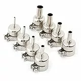 8 Teile/satz Heißluftpistole Düsen Kits Mundspitzen Für Heißluft Lötstation Reparatur-werkzeuge