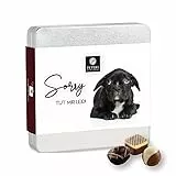 Peters Mit Genuss verführt | Sorry | Alkoholfreie Pralinen-Mischung | Ohne Alkohol | Pralinés | Geschenk | Schokolade | Mandel | Geschenkidee | Made in Germany | 170g
