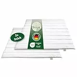 DREAMSTAR Eco 2er Set Sommer Bettdecken | leichte Steppdecken ideal für den Sommer | waschbar & trocknergeeignet | Allergiker geeignet | 100% Mikrofaser | Öko-TEX® | Sommerbettdecke | 135 x 200 cm