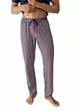 Mey Nachtwäsche Serie Graphic Stripes Herren Homewear Hosen True Red XXL(XXL)