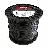 Oregon Sternförmiger Nylon-Mähfaden 3,3mm, Für hohes Gras, Unkraut, Rasen und dichte Vegetation, Strapazierfähiger Profi-Nylonfaden, Für die meisten Rasentrimmer, 3,3 mm x 200 m (106361E)
