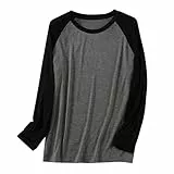 Generisch Schlafanzug Herren Lang Pyjama Warm Winter Rundhals Schlafanzugoberteile Schlafanzüge für Herren Bequem Schlafanzug Oberteil Langarm Nachtwäsche Herrenschlafanzug für Männer Geschenk