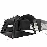 qeedo Quick Base Backdoor universal Heckzelt für Bus, Van, PKW, inkl. Schleuse mit Zipper, Sekundenzelt mit Quick Up System