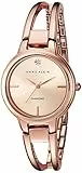 Anne Klein Damen-Armbanduhr mit echtem Diamant-Zifferblatt, AK/2626RGRG