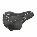Fischer Sattel Touren/City-Sattel - mit Elastomeren, One Size, 85657