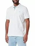 Gant Herren Reg Contrast Pique Rugger Polohemd, Eggshell, L EU