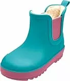 Playshoes Jungen Unisex Kinder Warmfutter Gummistiefel, TPE Petrol, 23 EU