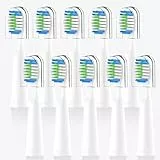 Kompatibel mit Bitvae D2 Elektrische Zahnbürste Ersatz Köpfe, für Bitvae D2 Elektrische Zahnbürste,10 Pack (Weiß)