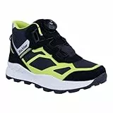 Richter Kinderschuhe Venture Sneaker, Black/Lime/Silver, 40 EU