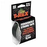 T-REX Tape 821-25 Gewebeband – Extrem starkes Panzertape – Wasserdichtes Reparaturband für innen & außen – Klebeband zum Reparieren & Befestigen – 25mm x 9,10m