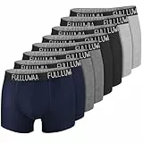 Fullluwaa Boxershorts Herren 8er Pack Unterhosen Männer Baumwolle Men Retroshorts Boxer Unterwäsche M, L, XL, XXL, 3XL, 4XL