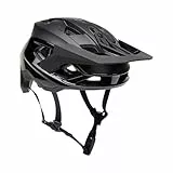 Fox Racing Speedframe Pro MT BLK CE – Mountainbike Helm – MIPS Schutz – BOA Anpassung – Verstellbare Passform – Abnehmbares Visier – Matte Black, Größe: M