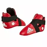adidas Unisex – Erwachsene WAKO Super Safety Kicks Fußschützer, rot, XL