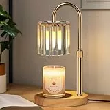 seenlast Kerzenwärmer Lampe, Candle Warmer Lamp mit Timer und Dimmer, Vintage Kerzenwärmer Elektrischer Candle Warmer für Duftkerzen im Glas, Zuhause, Schlafzimmer, Dekoration