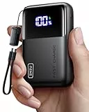 INIU Laptop Power Bank, 100W 25000mAh Powerbank USB-C Input&Output, Klein Externe Handyakkus Kompatibel mit MacBook, Surface, iPad, Fire TV Stick, Camera, DJI, iPhone 17 16 15 14, Reise, Wandern, Büro
