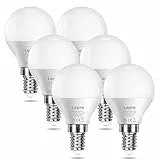 Lepro E14 LED Lampe, 6er-Pack, 4.9W 470 Lumen Glühbirne,entspricht 40W Glühlampe, 2700 Kelvin Warmweiß, P45 180° Abstrahlwinkel Energiesparlampe