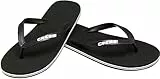 Cressi Herren Beach Flip Flops' Zehensandale, Schwarz, 45/46 EU