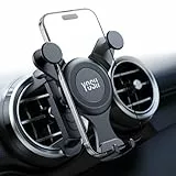 YOSH Mercedes Handyhalterung für A/B/C/V-Klasse, Handyhalterung Auto Mercedes für Runde Lüftung, Upgrade ABS+PC & Aluminium Material KFZ Handy Halterung, Schnelle Montage für iPhone Samsung Pixel