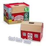 Schleich FARM WORLD | Großer Bauernhof aus Holz 42602 | Set inkl. Haus, 6x Zaun & Zubehör | Farm aufklappbar | Geschenkidee für Jungen und Mädchen | Bauernhof Spielzeug ab 1,5 Jahre | Set aus 7 Teilen