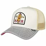 Djinns Trucker Cap HFT Food Beer & Coffee Grey Heather Grey Beige Grau, Size:OneSize