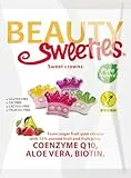 BeautySweeties Süße Kronen 125 g | Fruchtig-süße & vegane Fruchtgummi-Kronen mit 15% Fruchtmus und Fruchtsaft | Mit Coenzym Q1, Aloe Vera und Biotin | 1 x 125 g Beutel