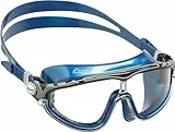 Cressi- SKYLIGHT-BRILLE SIL, BLAUES METALL