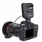 Wakects Robuster Tragbarer Kamera-Ringblitz, Ringblitzlicht, für Fotobegeisterte Als Kamerazubehör