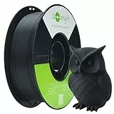SOLEYIN Ultra PLA Filament 1.75mm Schwarz, 3D Drucker Filament 1kg Hochgeschwindigkeit 30-300mm/s Umweltfreundliche, für die meisten 3D-Drucker Creality Ender K1 K1C K2 plus