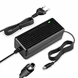 Xahpower 42V 2A E Scooter Ladegerät, Netzteil Ladekabel für Xiaomi M365, Pro 2, Pro, 1S, M365 Pro, Ninebot Max G30L, ES1, ES2, E22, Aovo Pro ES80, M365, ES60, Bird, Lime-S Elektroscooter Adapter