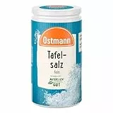 Ostmann Gewürze - Tafelsalz | Feines Speisesalz zum Nachsalzen | Mit praktischem Streuaufsatz | Natürliche Zutaten | 90 g in der Streudose
