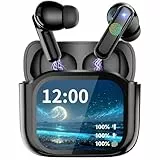 ELECGO Touchscreen Bluetooth Kopfhörer, Bluetooth 5.4 Schlafkopfhörer In Ear mit ANC+ENC Noise Cancelling Mic, 40H Spielzeit Tiefer Bass Earbuds mit IP7 Wasserdicht Ohrhörer, USB-C