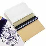 LIUMATE 50 Blätter Tattoo Transferpapier Tattoo Papier, A4 Tattoo Stencil Papier Tattoo Transfer Papier, Schablonenpapier Stencil Papier Matritzenpapier für Tattoos