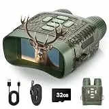 4K 48MP Nachtsichtgerät mit 10-Fach Zoom und 5000mAh Akku für Beobachtungen bis 400m – Ideal für Jagd, Outdoor-Aktivitäten, Camping und Sicherheitszwecke