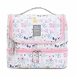 Kulturtasche zum Aufhängen für Damen, Lychii Reise Kulturtasche Waschtasche Organizer für Koffer & Handgepäck - Cat