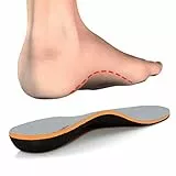 PCSsole Orthopädische Einlegesohlen für Plattfuß, Fersensporn, Plantarfasziitis, Schuhe Einlagen für Arbeitsschuhe, Sport, Schuheinlagen für Damen und Herren, Grau, EU43-44.