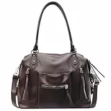 GSenhui Tragetasche Groß Handtasche Damen Hobo Umhängetasche Tote Bag mit Oberer Griff, Punk-stil Schultertasche Mehreren Taschen Y2k für Büro Shopper