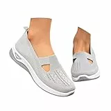 Generisch Damen Schuhe Sommer Sneaker Diabetiker Vermascht Leicht Walkingschuhe Turnschuhe Atmungsaktive Lässige Komfort Laufschuhe Breite Fuß Orthopädische Outdoor Sportschuhe