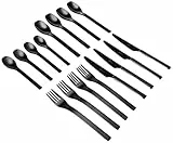 Bodum K6335-01 Barcelona Besteckset 16-teilig Besteckset, Edelstahl, Schwarz, 4 x 20 x 2 cm, 6 Einheiten