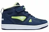 KangaROOS Unisex K-CP Kalley II EV Sneaker, dk Navy/Lime, 36 EU