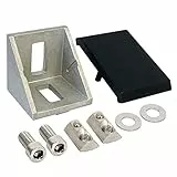 SCHMIDT systemprofile 50x Eckwinkel Nut 8 Aluminium Winkel Profil-Verbinder Eckverbinder Abdeckkappe Aluprofil-Zubehör