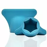 Mix-Slider - Teigblume für Thermomix, Teiglöser Zubehör für Vorwerk Küchenmaschine TM5 + TM6 Made in Germany 3D Gedruckt (Türkis)