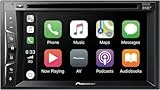 Pioneer AVH-Z3200DAB 2DIN Media-Receiver , 6,2' Clear-Resistive-Touchpanel , Bluetooth , DAB+ Digitalradio , Apple CarPlay , WebLink , Freisprecheinrichtung , CD, DVD, und USB, Schwarz, Double Din