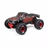 ARRMA 1:10 Quake 223S DSC 2WD RTR Brushless Monster Truck Basher – Ready-to-Run, bis 80 km/h schnell, Robustes Design, 2S/3S kompatibel, ohne Akku & Ladegerät, Rot