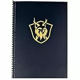 Bindomatic Wiederverwendbares Notizbuch DIN A5 Agility Collection, Re-Write Notebook, Schreiben und Wegwischen, wieder neu Schreiben, 25 Seiten - 10x Liniert, 10x Kariert, 5x Blanko - inkl. Pen +Tuch