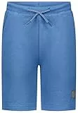 SALT AND PEPPER BY KIDS PARK Jungen Sweat-Shorts mit Logo Label Hose, Midnight Blue, 128