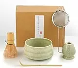 Matcha Set Japanisches Teeservice, traditionelles japanisches Matcha-Set, 5-teilig, kann auch als Geschenk an Freunde oder Kollegen verschenkt werden